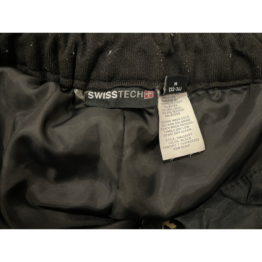 Swiss Tech Sports Men's Cargo Ski‎ Snowboard Waterproof Insulated Pants M(32-34) - Picture 3 of 8